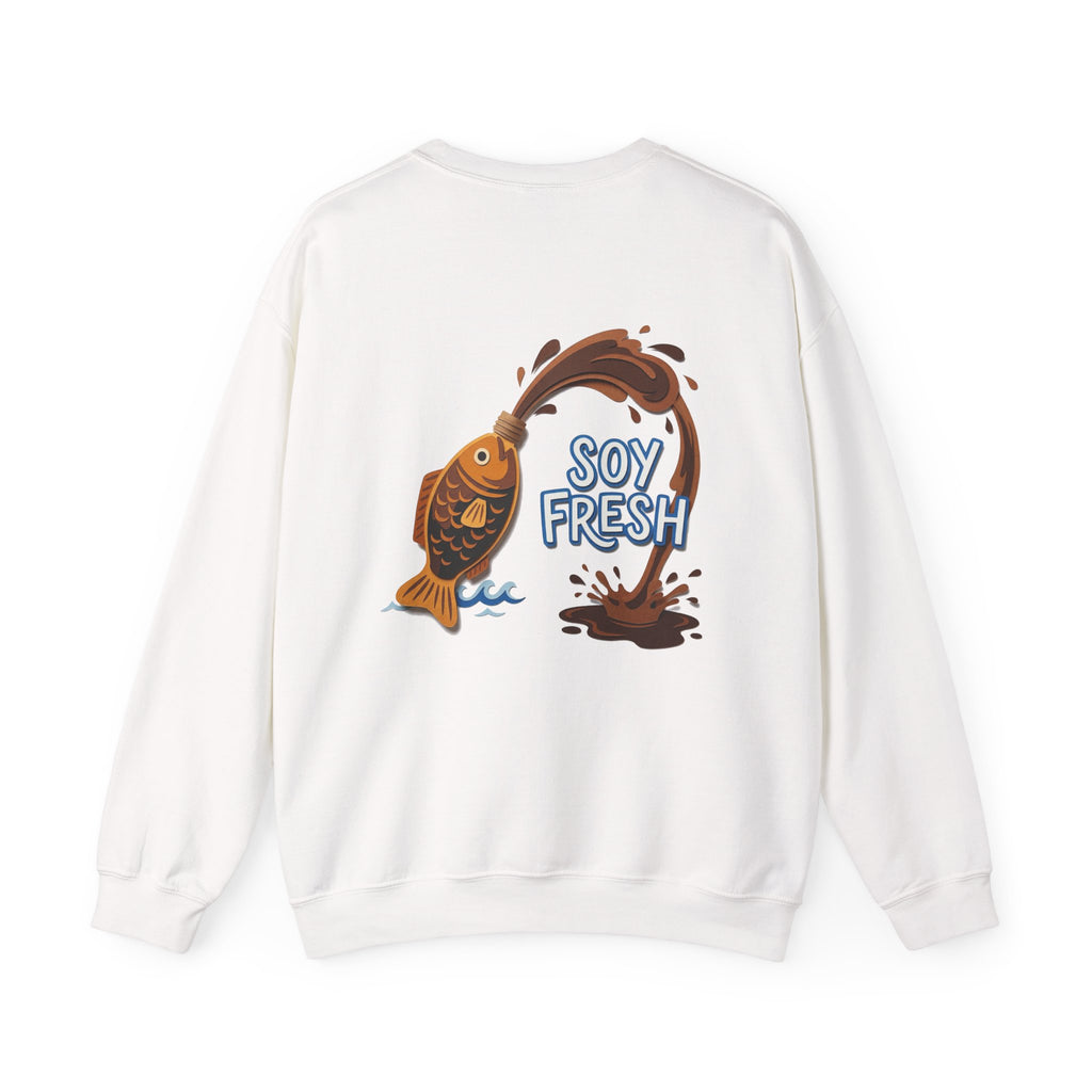 "Soy Fresh" Soy Sauce Sweatshirt - Japanese Core Culture Graphic Streetwear