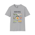 "Anatomy of a Sushi Roll" T-Shirt - Biological Textbook Graphic Tee
