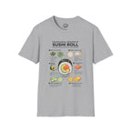 "Anatomy of a Sushi Roll" T-Shirt - Biological Textbook Graphic Tee