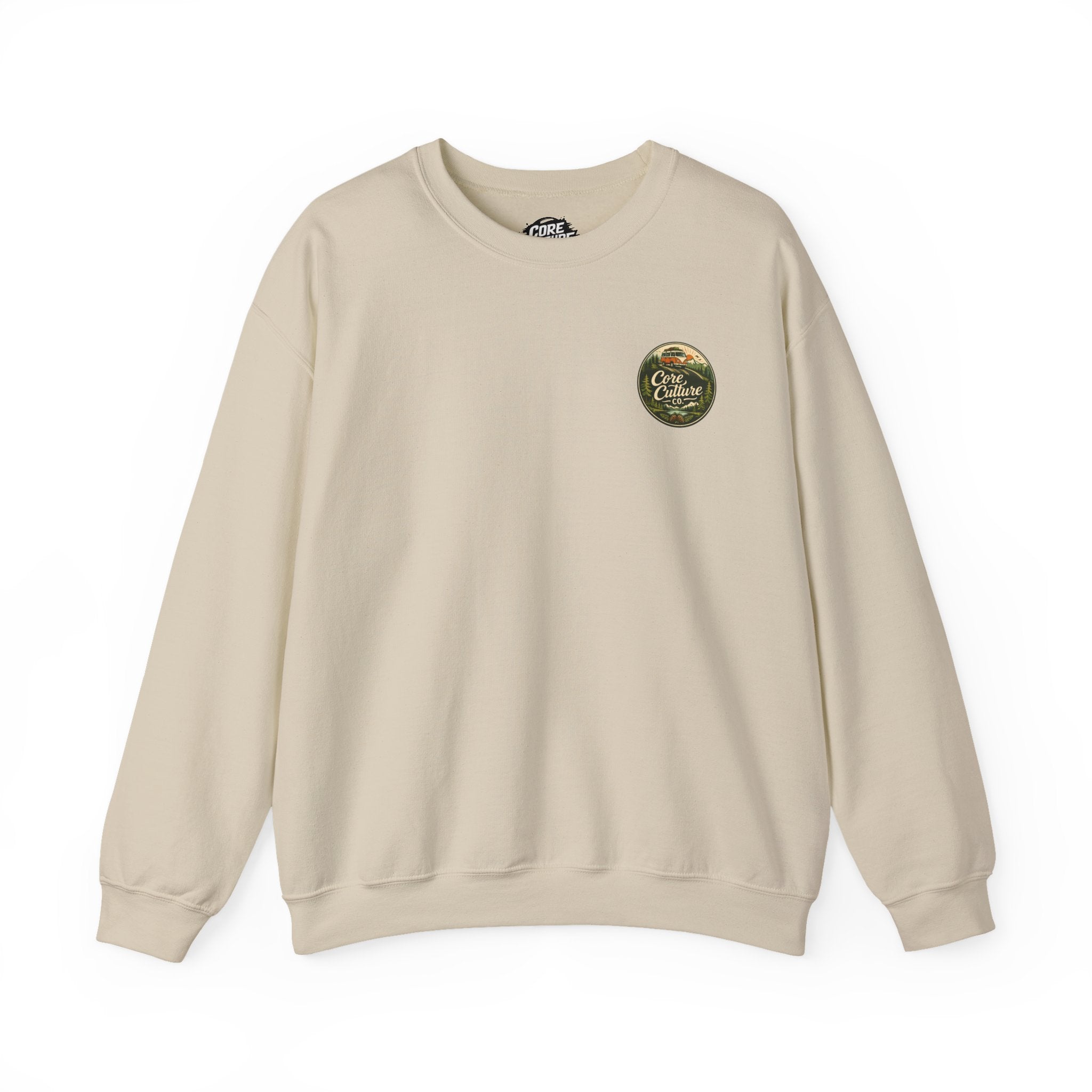 Core Culture Co. Scenic Crewneck | Adventure Logo Pullover