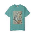 Dolphin & Doughnuts Ukiyo-e Tee | Ironic Japanese Art Streetwear