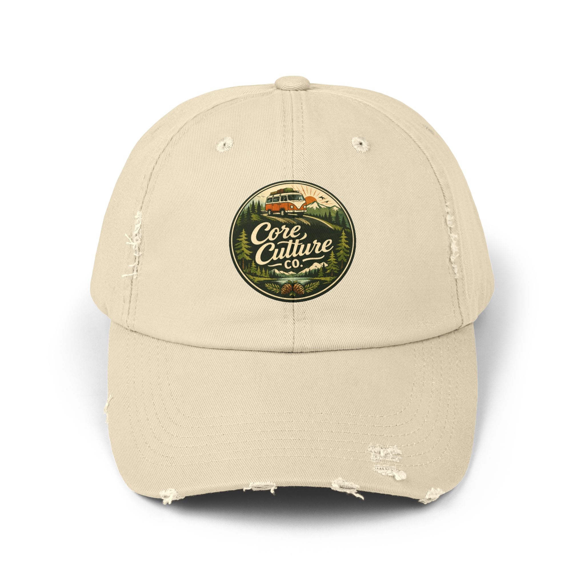 "Roadtripping" Core Culture Distressed Cap