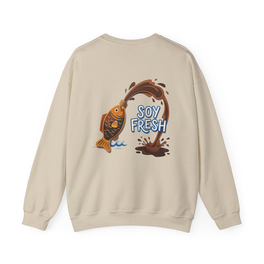 "Soy Fresh" Soy Sauce Sweatshirt - Japanese Core Culture Graphic Streetwear