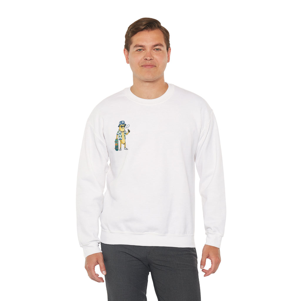 Unemployed Banana Bro Sweatshirt — Core Culture Co. Beached Logo Pullover