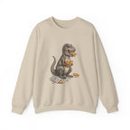 Dinosaur Eating Human Nuggies - Heavyweight Sweatshirt