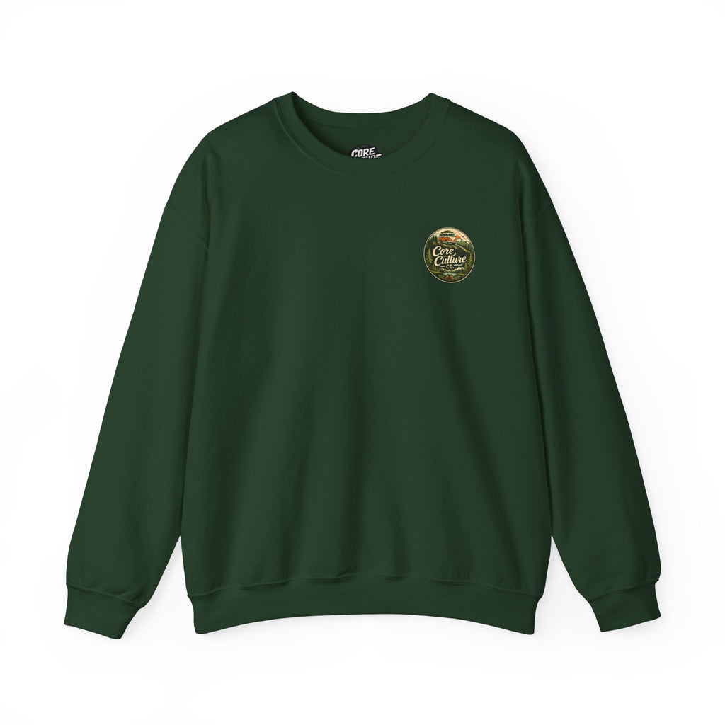 Core Culture Co. Scenic Crewneck | Adventure Logo Pullover