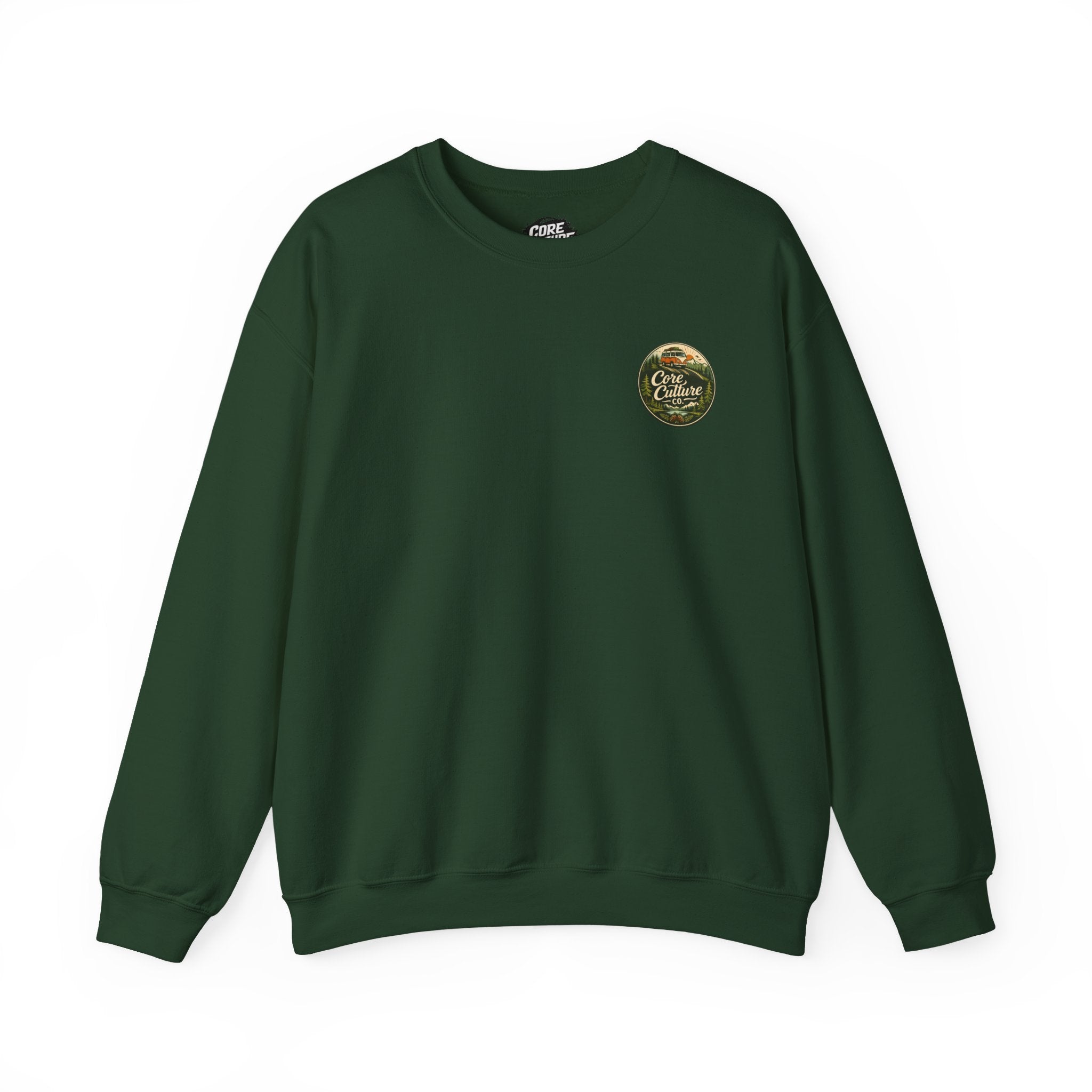 Core Culture Co. Scenic Crewneck | Adventure Logo Pullover