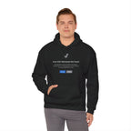 Hoodie — "Error 404: Motivation Not Found" Funny Tech Programmer Pullover