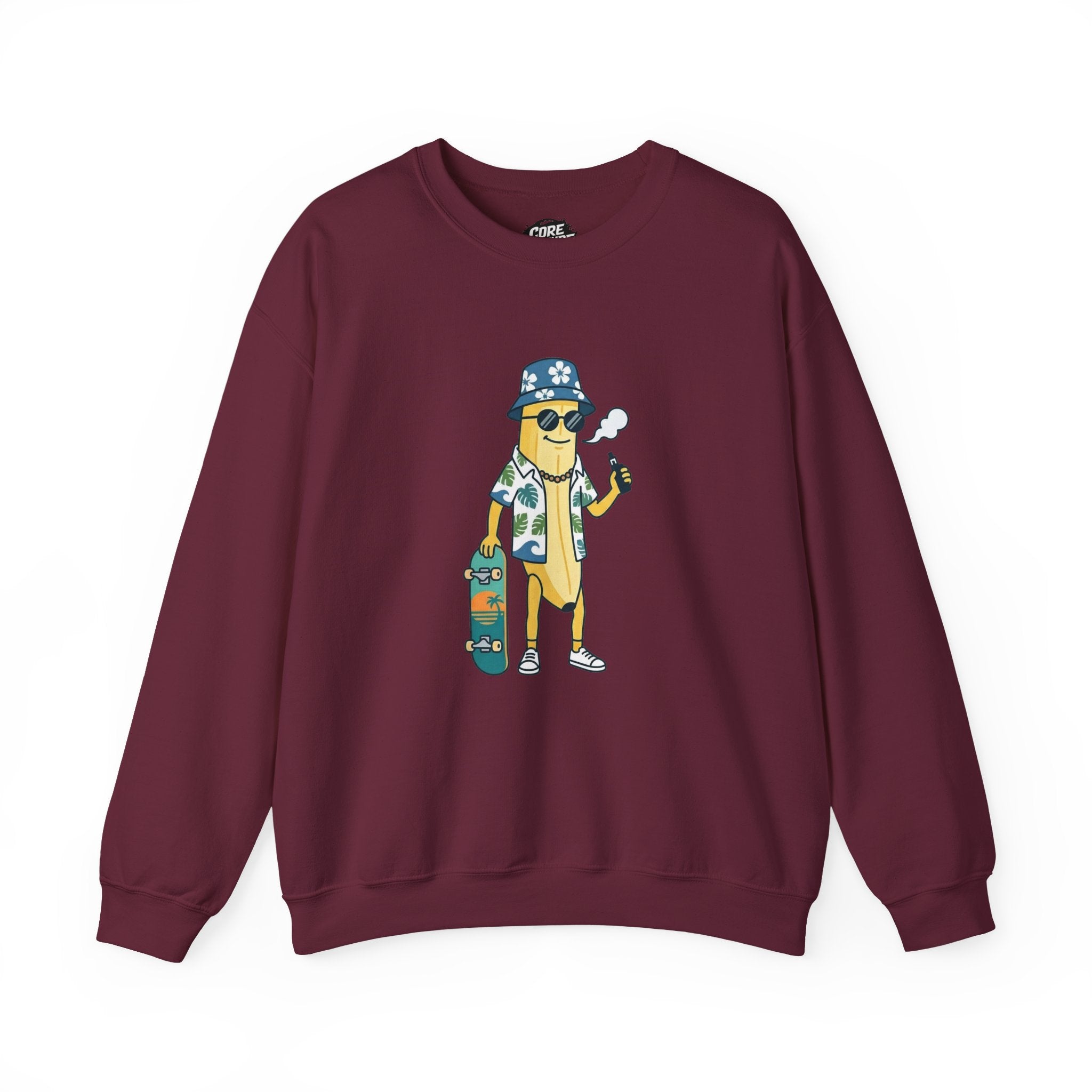 Unemployed Banana Bro Sweatshirt | Core Culture Meme streetwear