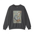 Dolphin & Doughnuts Ukiyo-e Sweatshirt | Ironic Japanese Art Streetwear