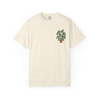 Plant Lover T-Shirt — Potted Plant Graphic with “Grow through what you go through.” Back Quote