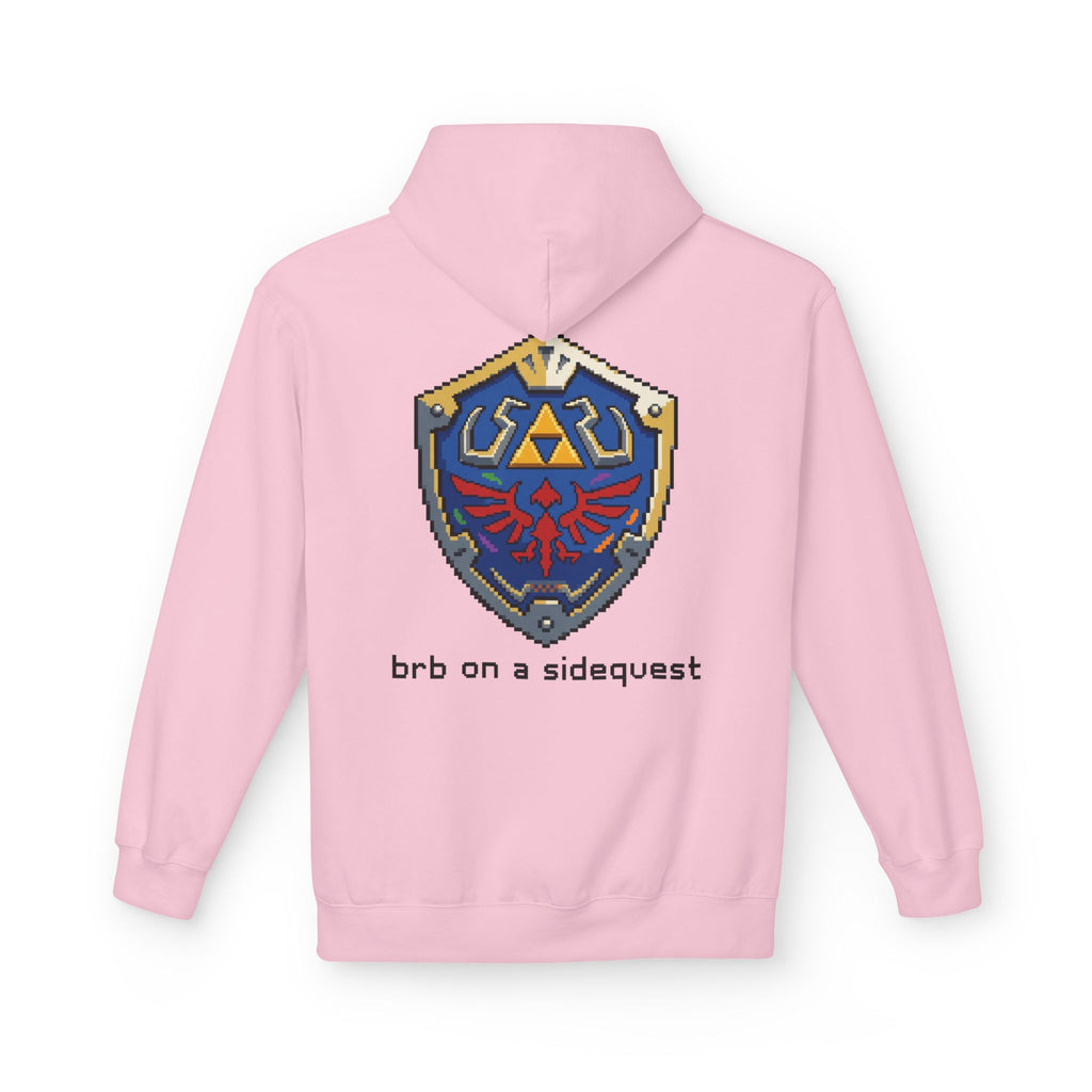 "On A Sidequest" Hylian Shield Hoodie | Core Culture Co. Gamer Apparel
