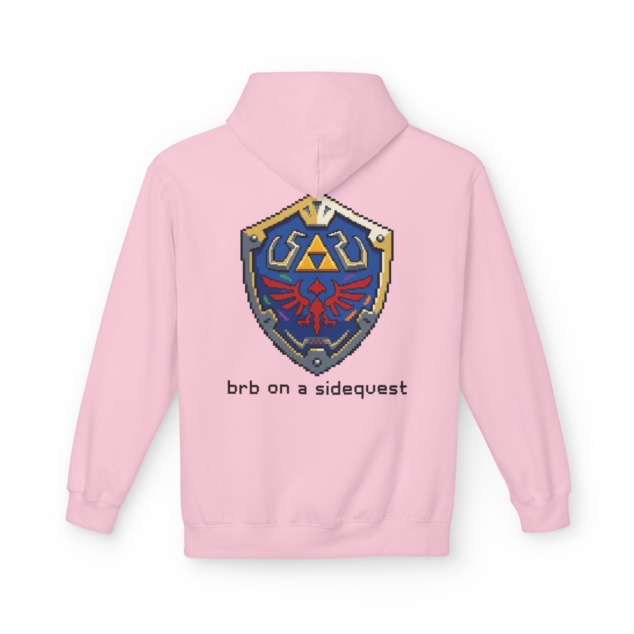 "On A Sidequest" Hylian Shield Hoodie | Core Culture Co. Gamer Apparel