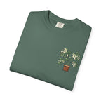 "Grow Through What You Go Through" Variegated Monstera Shirt - Rare Plant Botanical Tee