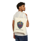 Tote — "brb on a sidequest" Gamer Shield Graphic