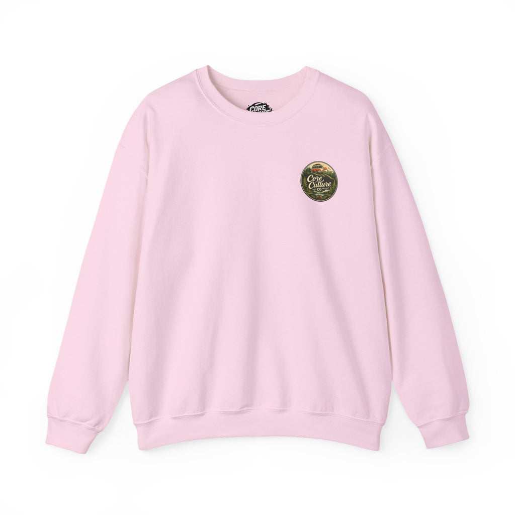 Core Culture Co. Scenic Crewneck | Adventure Logo Pullover