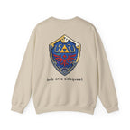 "On A Sidequest" Hylian Shield Sweatshirt | Core Culture Co. Gamer Apparel