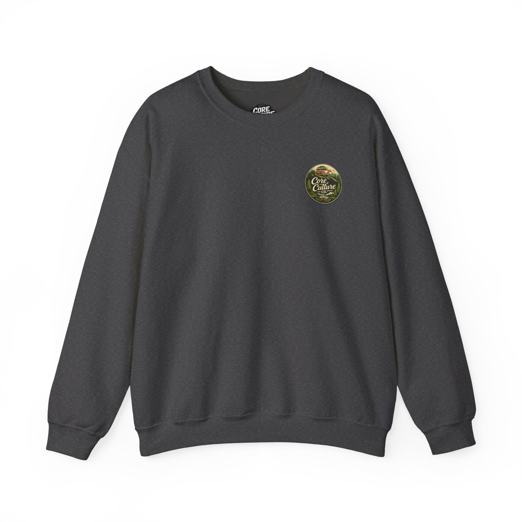 Core Culture Co. Scenic Crewneck | Adventure Logo Pullover