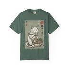 "Late Night Noodle Cat" Ukiyo-e T-Shirt | Core Culture Japanese Tee